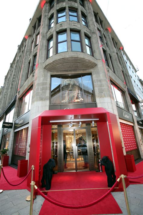 Cartier Boutiquen in Hamburg .